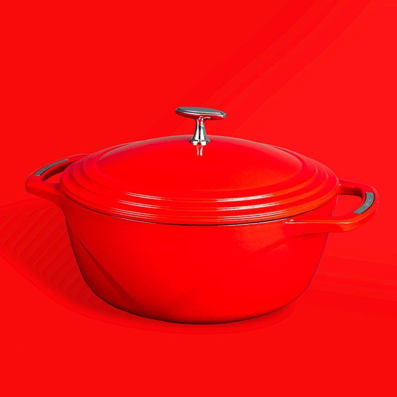 USA Enamel? Cast Iron Dutch Oven