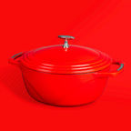 USA Enamel? Cast Iron Dutch Oven