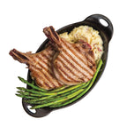 Heat-Treated 36 Ounce Oval Cast Iron Server?