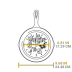 Dolly Parton 9 to 5 Skillet Clock