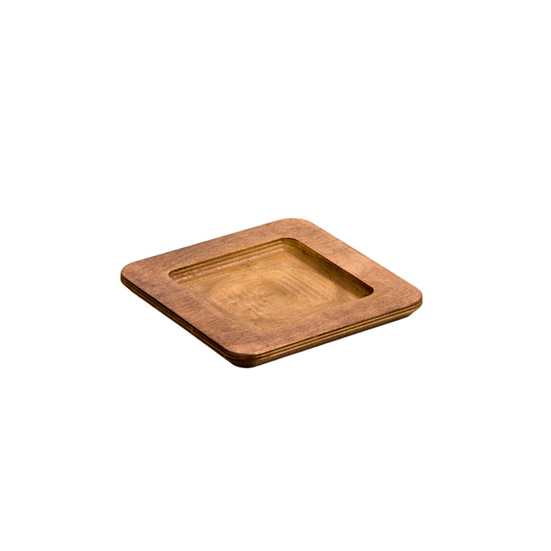 5.5 Square Walnut Wood Underliner?