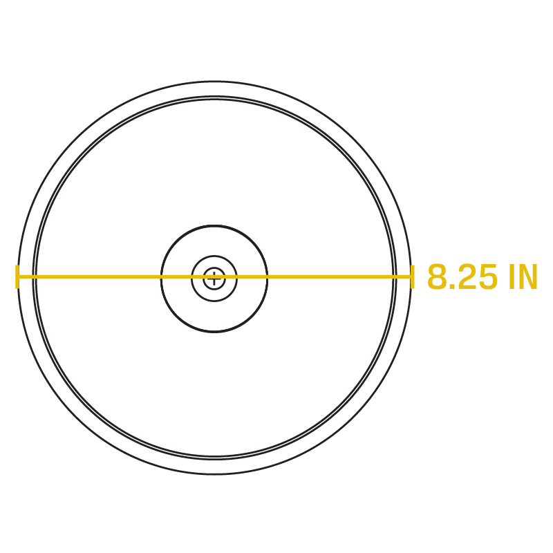 Round Glass Lid