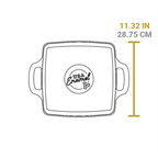 USA Enamel 11 Inch Enameled Cast Iron Grill Pan