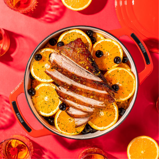 USA Enamel? Cast Iron Dutch Oven