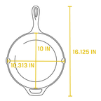 Buffalo Nickel Skillet