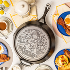 13.25 Inch Light of a Clear Blue Morning Dolly Parton Skillet