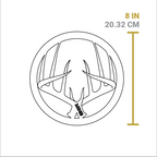Enameled Antler Trivets