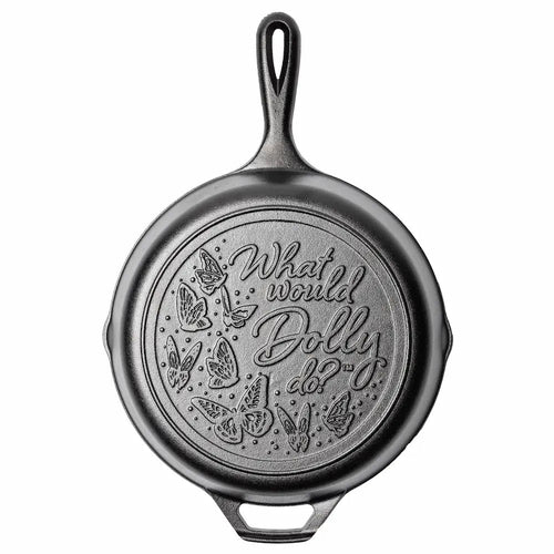 10.25 Inch Dolly Parton Skillet. What Would Dolly Do?