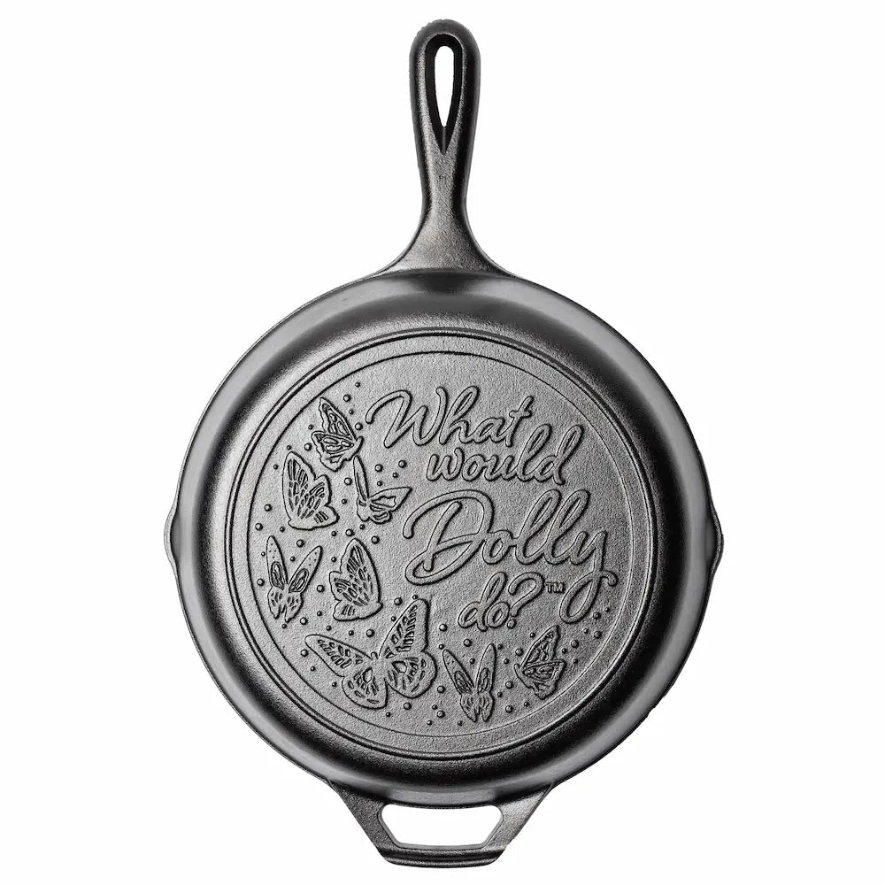 10.25 Inch Dolly Parton Skillet. What Would Dolly Do?