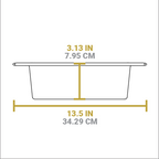 Seasoned Cast Iron Large Loaf Pan