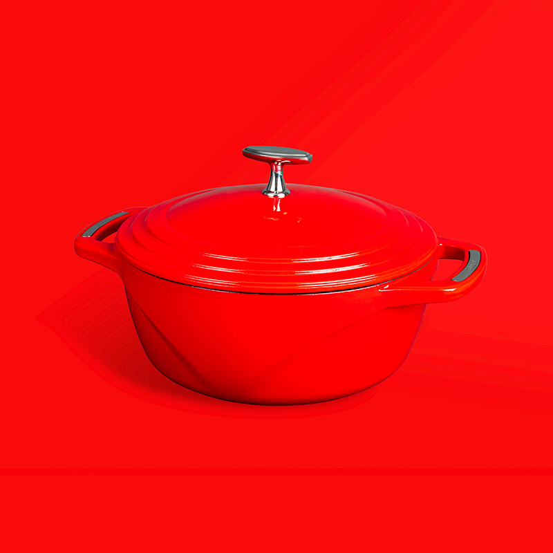 USA Enamel? Cast Iron Dutch Oven