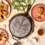 12 Inch Love is Like a Butterfly Dolly Parton Skillet