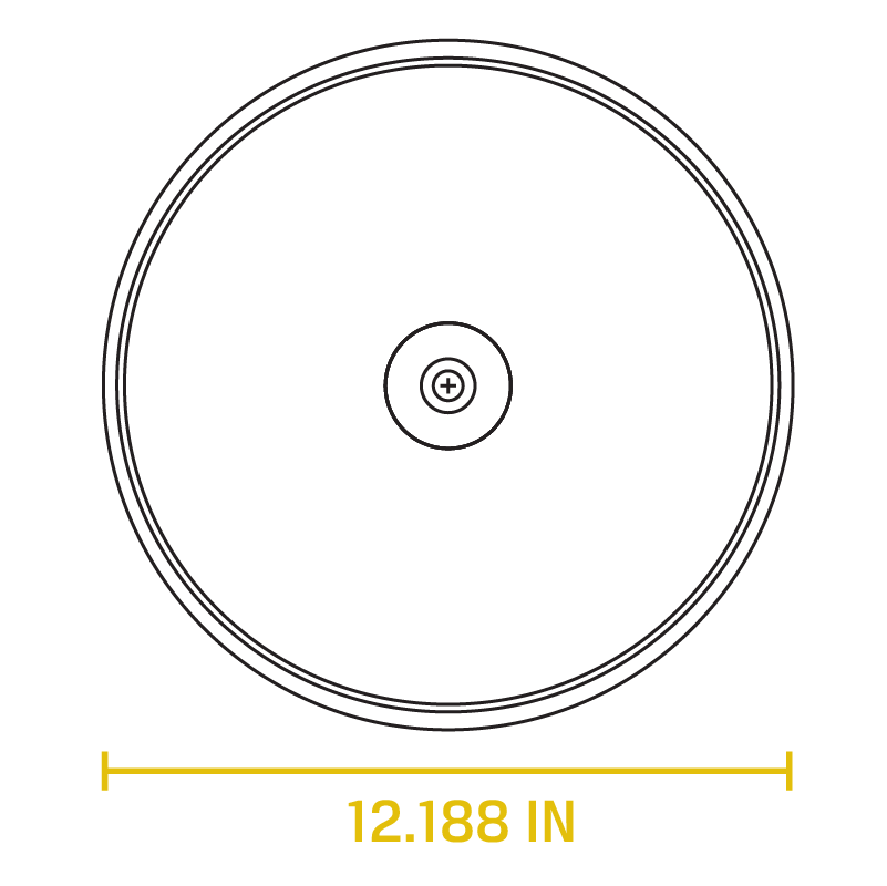 Round Glass Lid