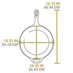 10.25 Inch I Will Always Love You Dolly Parton Skillet