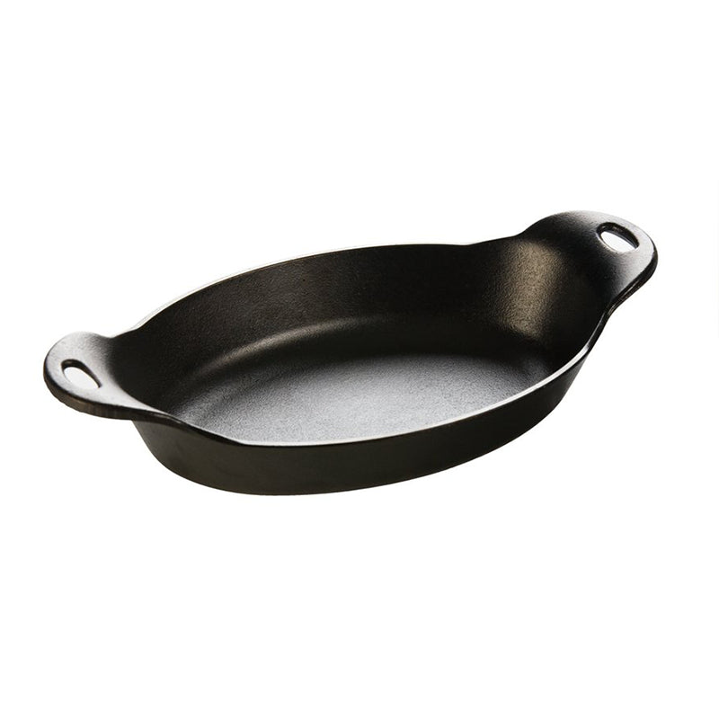 Heat-Treated 36 Ounce Oval Cast Iron Server?