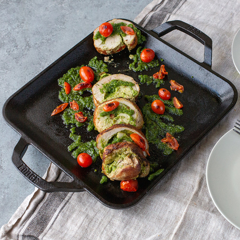 Chef Collection 11 Inch Cast Iron Square Griddle?