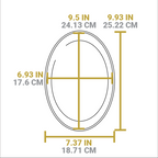 Oval Serving Griddles