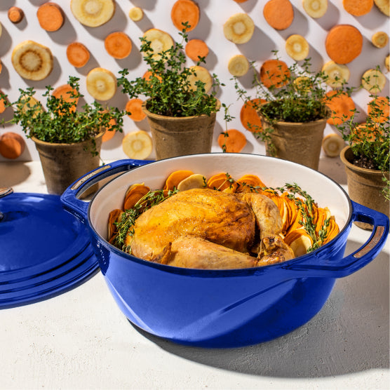 USA Enamel? Cast Iron Dutch Oven