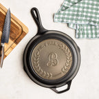Custom Engraved Monogram Skillet