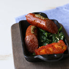 Heat-Treated 10 Ounce Rectangular Cast Iron Mini Server