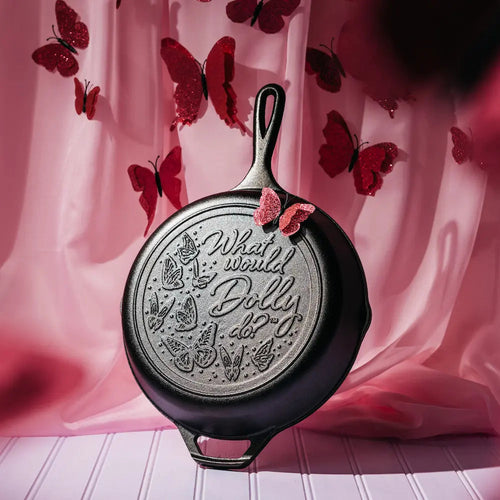 10.25 Inch Dolly Parton Skillet. What Would Dolly Do?