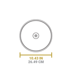 Round Glass Lid