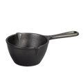 Seasoned Cast Iron Melting Pot