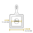 Square Cast Iron Classic Skillet