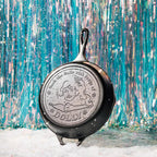 10.25 Inch Dolly Parton Skillet. Deck The Halls