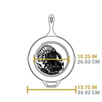 Wildlife Series? 13.25 Inch Cast Iron Turkey Skillet
