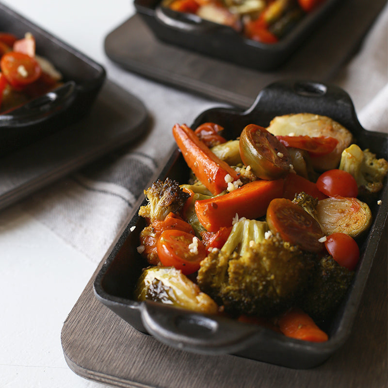 Heat-Treated 14 Ounce Rectangular Cast Iron Mini Server?