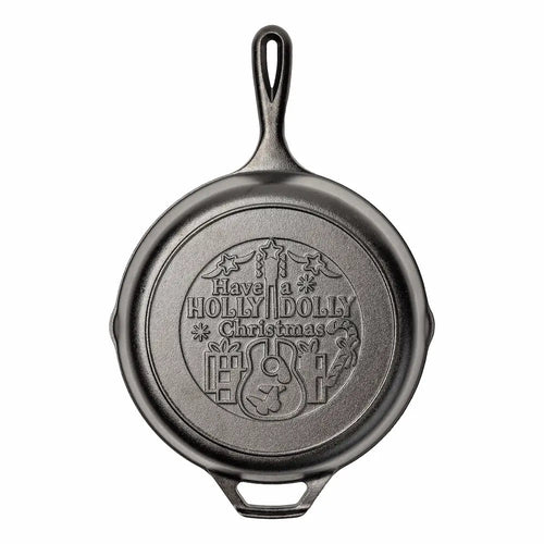 10 Inch Chef Collection Dolly Parton Skillet. Have a Holly Dolly Christmas