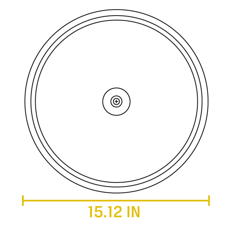 Round Glass Lid