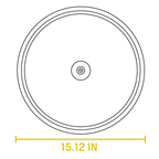 Round Glass Lid