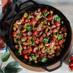Cast Iron Dual-Handle Pan