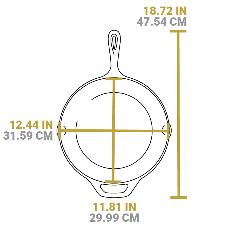 12 Inch Chef Collection Dolly Parton Skillet. I Beg Your Parton