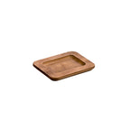 10 Ounce Rectangular Walnut Wood Underliner