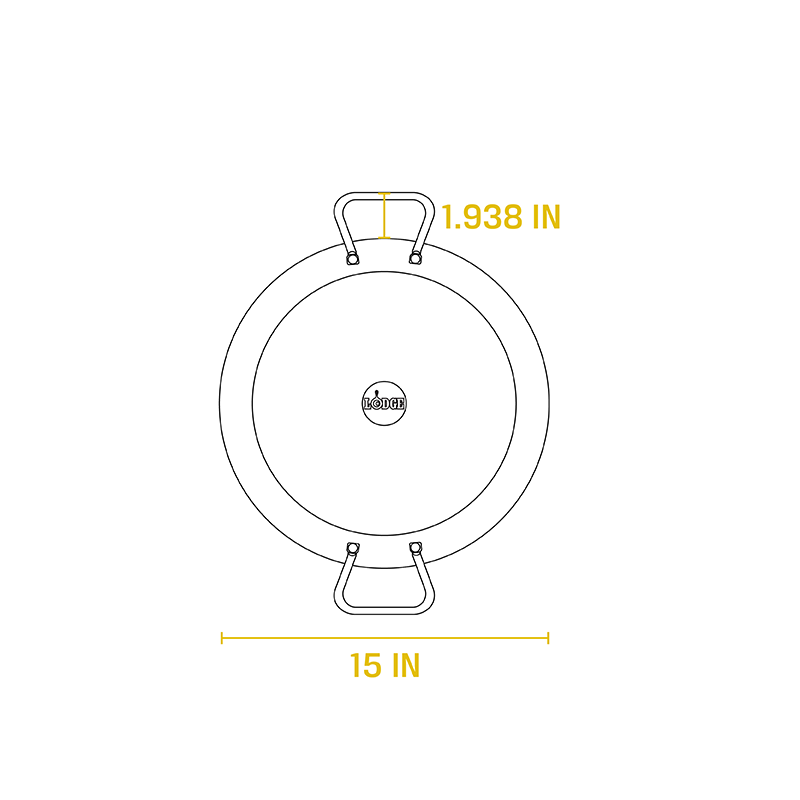 Carbon Steel Dual Handle Pan