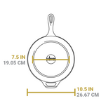 Seasoned Cast Iron Combo Cooker