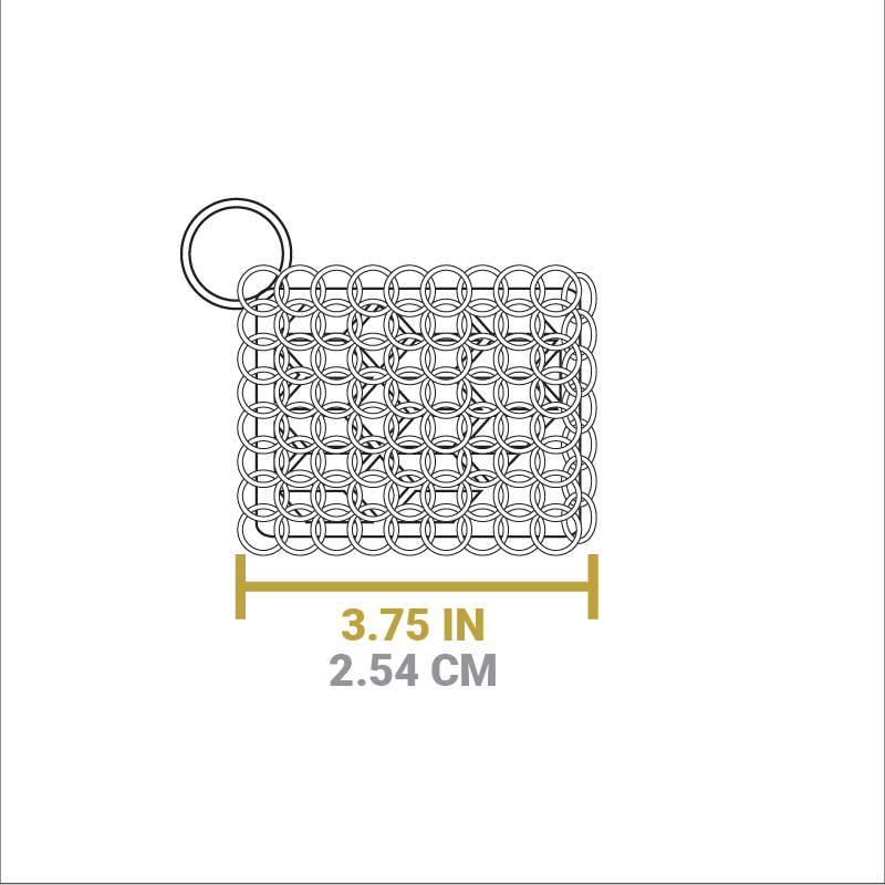Chainmail Scrubbing Pad