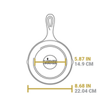 Essential Seasoned Cast Iron Skillet Set