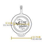 12 Inch Chef Collection Dolly Parton Skillet. I Beg Your Parton