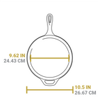 Wanderlust 3.2 Quart Cast Iron Cabin Combo Cooker