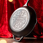 10 Inch Chef Collection Dolly Parton Skillet. Have a Holly Dolly Christmas