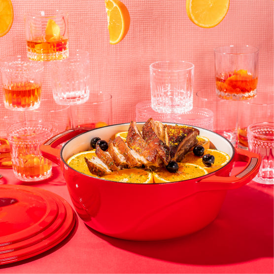 USA Enamel? Cast Iron Dutch Oven