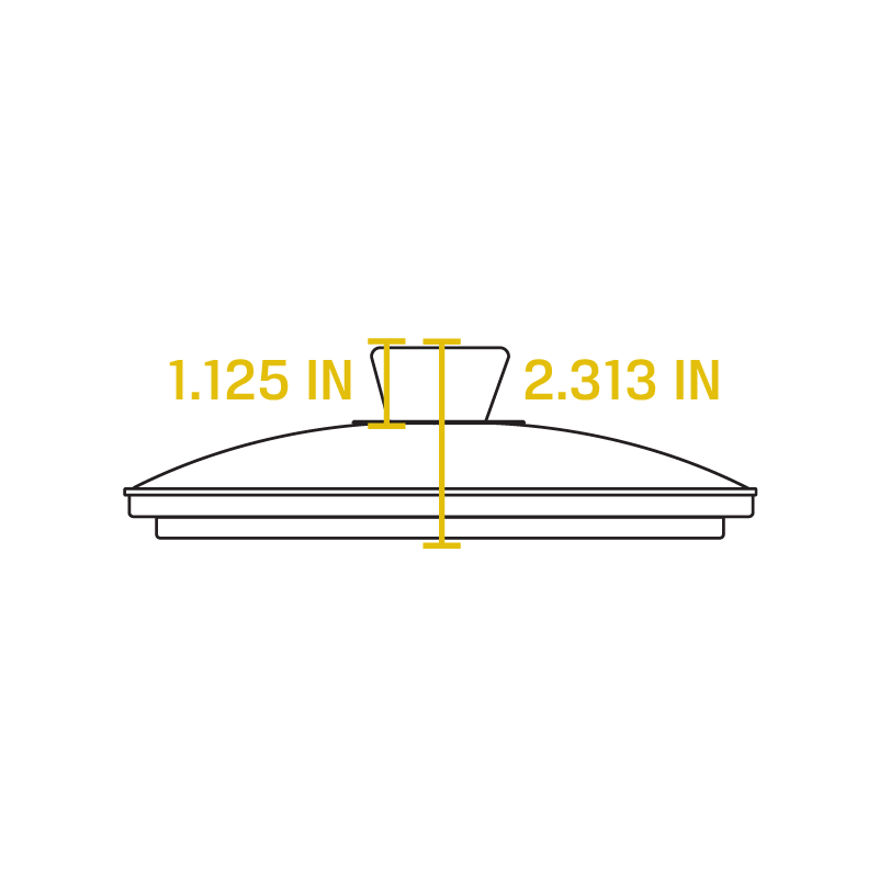 Round Glass Lid