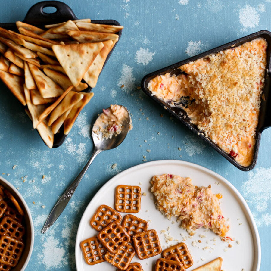 Heat-Treated 10 Ounce Triangular Cast Iron Mini Server?