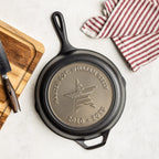 Custom Engraved Honor Skillet